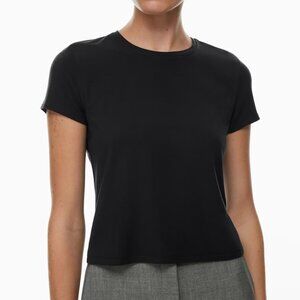 Aritzia Babaton Black Stretch Tee Shirt Size M
